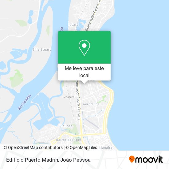 Edifício Puerto Madrin mapa