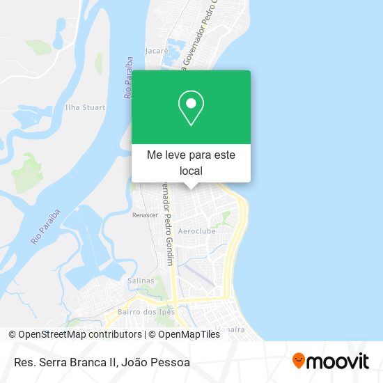 Res. Serra Branca II mapa