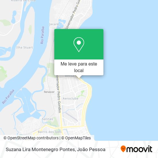 Suzana Lira Montenegro Pontes mapa