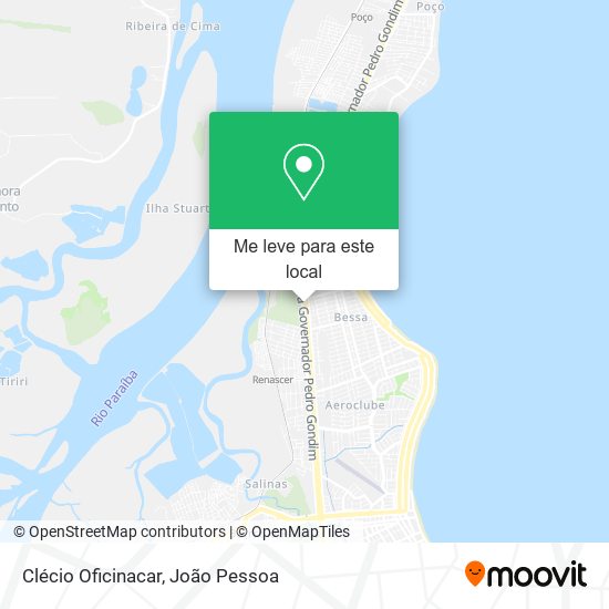 Clécio Oficinacar mapa