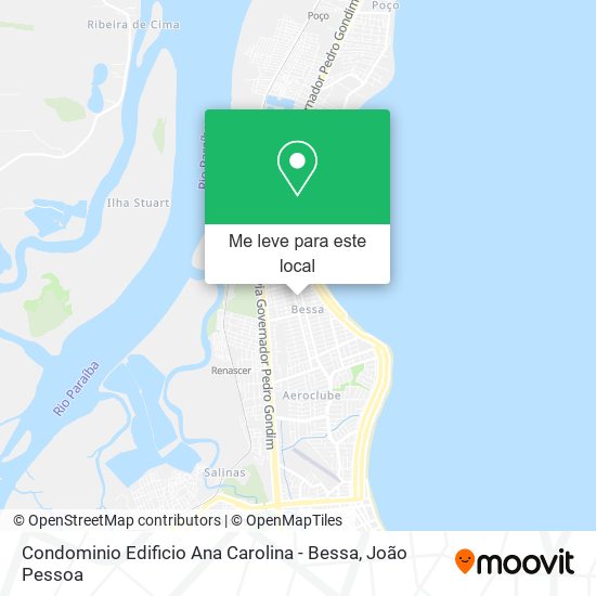 Condominio Edificio Ana Carolina - Bessa mapa