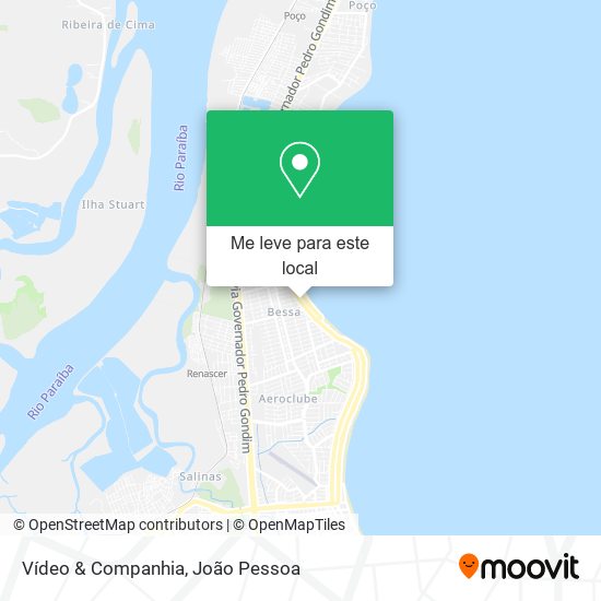 Vídeo & Companhia mapa
