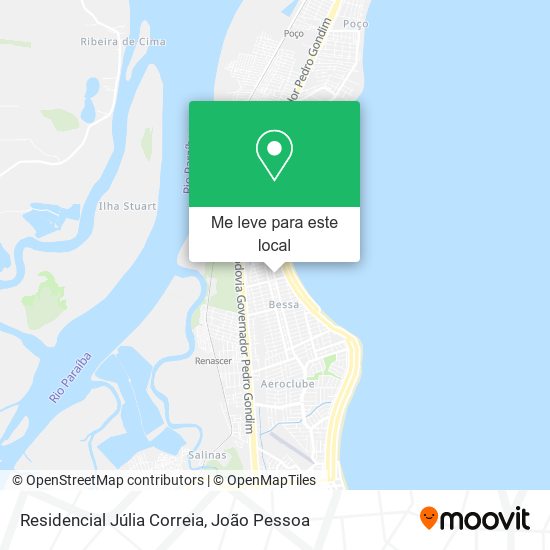 Residencial Júlia Correia mapa