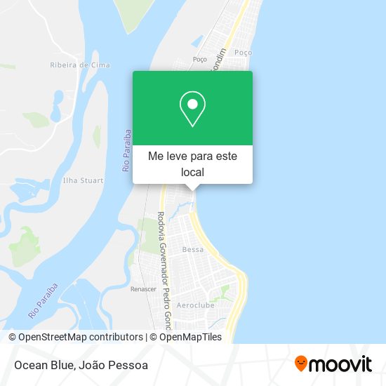 Ocean Blue mapa