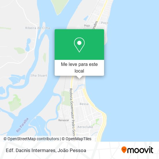 Edf. Dacnis Intermares mapa