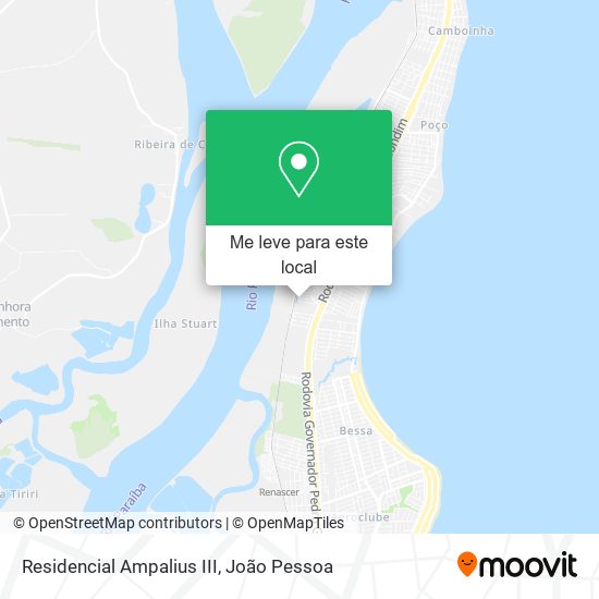 Residencial Ampalius III mapa