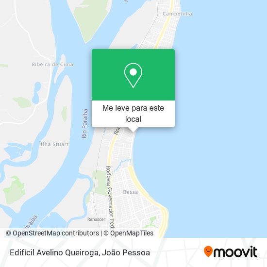 Edifícil Avelino Queiroga mapa