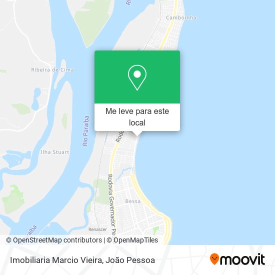 Imobiliaria Marcio Vieira mapa