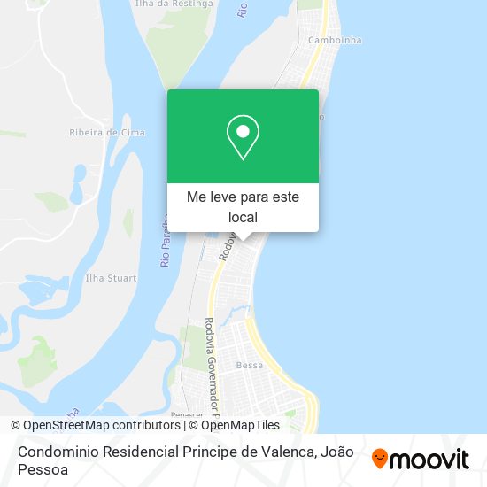 Condominio Residencial Principe de Valenca mapa