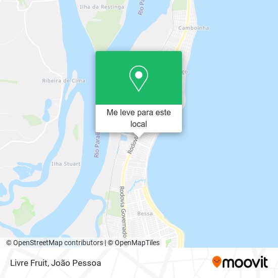 Livre Fruit mapa