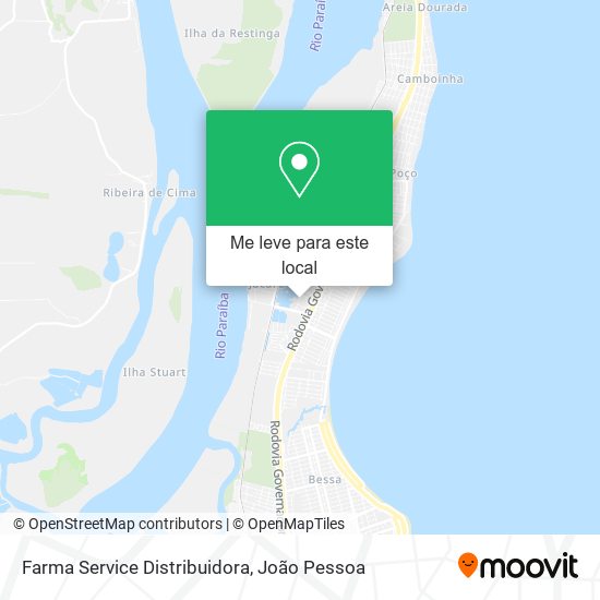 Farma Service Distribuidora mapa