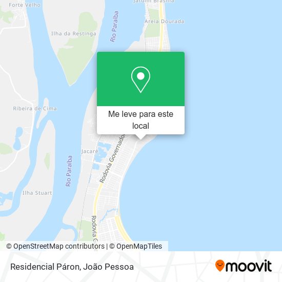 Residencial Páron mapa