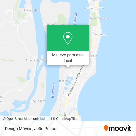 Design Móveis mapa