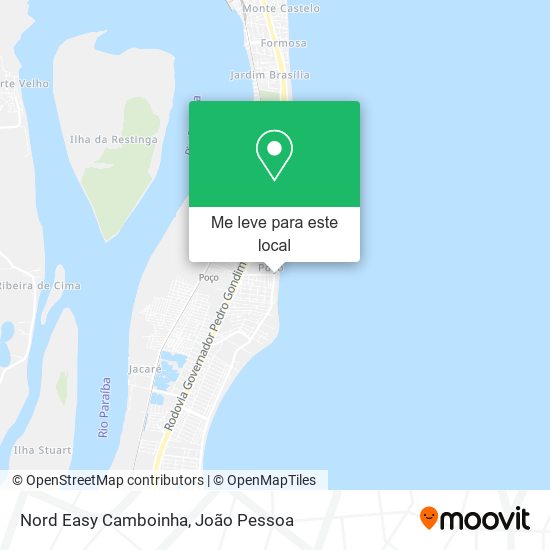 Nord Easy Camboinha mapa