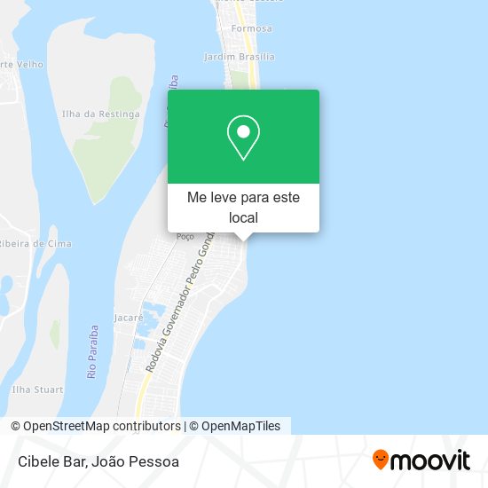 Cibele Bar mapa