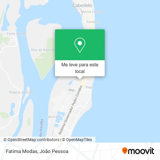 Fatima Modas mapa