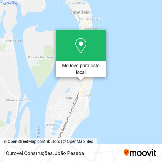 Ourovel Construções mapa