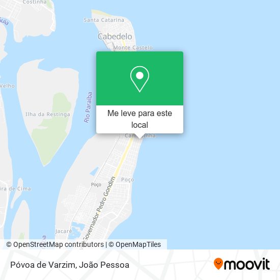 Póvoa de Varzim mapa