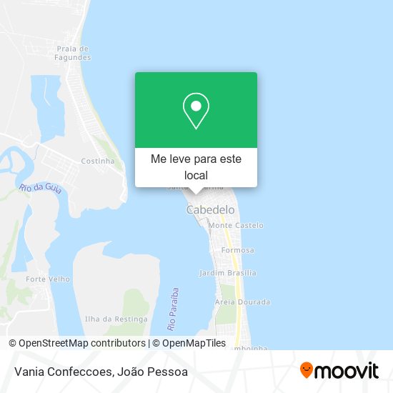 Vania Confeccoes mapa