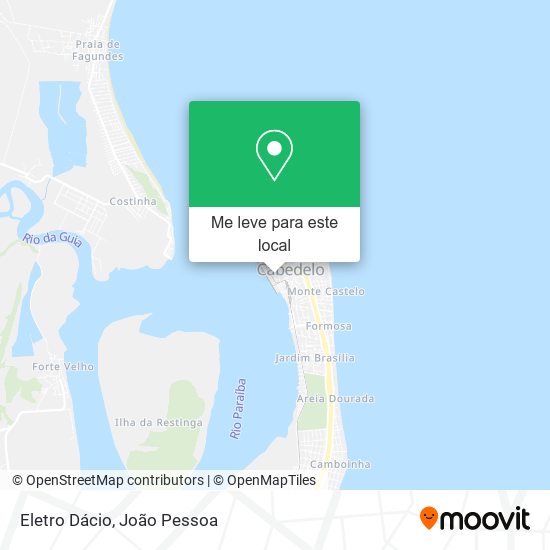 Eletro Dácio mapa