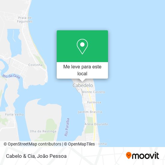 Cabelo & Cia mapa