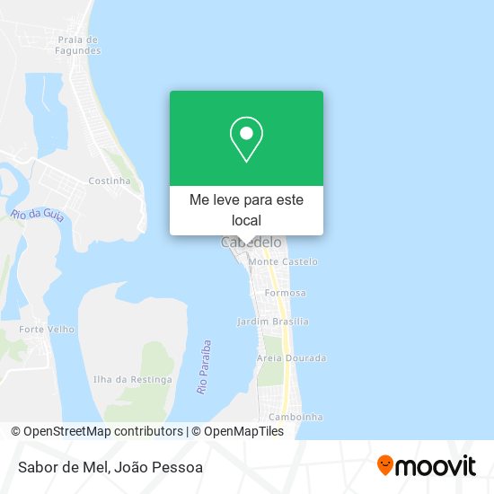 Sabor de Mel mapa