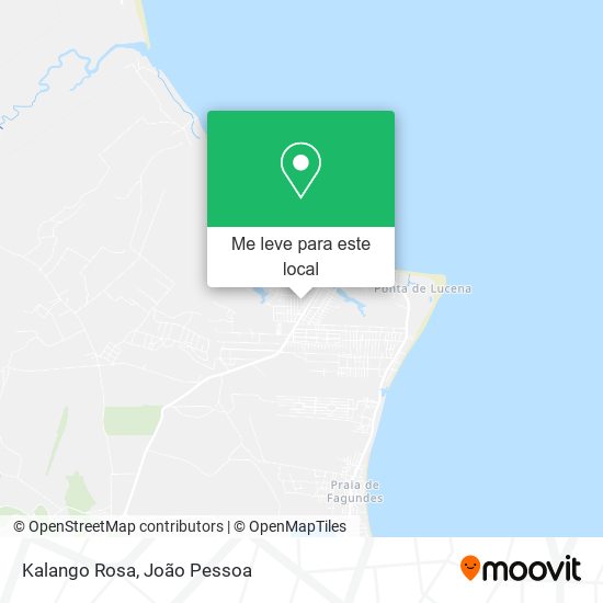 Kalango Rosa mapa