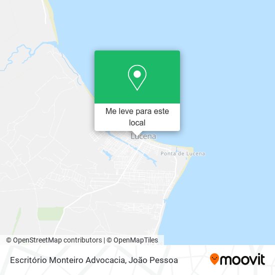 Escritório Monteiro Advocacia mapa
