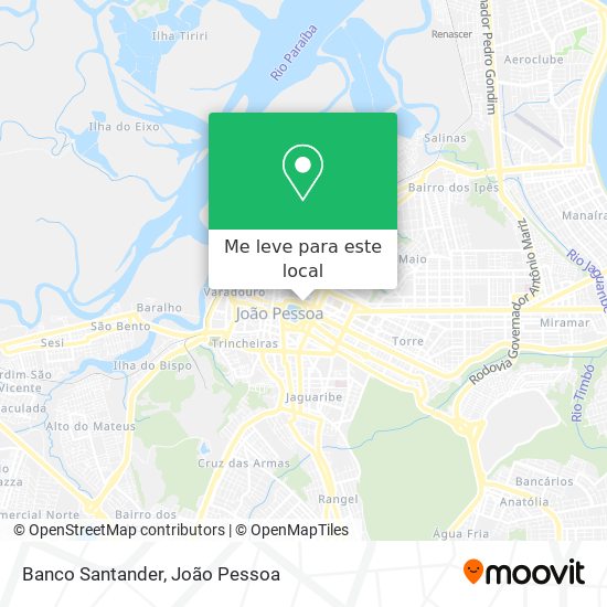 Banco Santander mapa