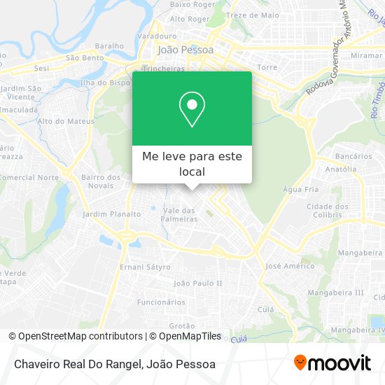 Chaveiro Real Do Rangel mapa