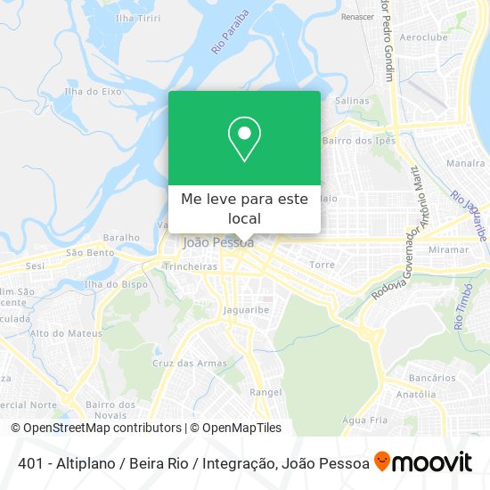 401 - Altiplano / Beira Rio / Integração mapa