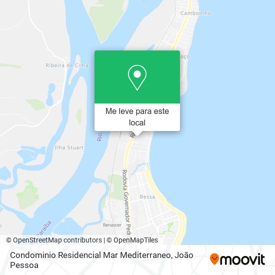 Condominio Residencial Mar Mediterraneo mapa