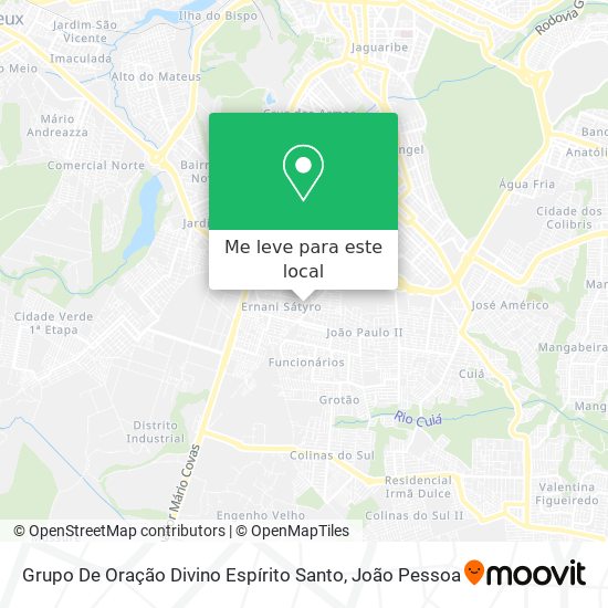 Grupo De Oração Divino Espírito Santo mapa