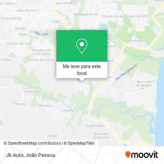 Jb Auto mapa