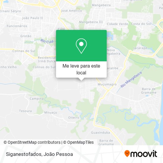 Siganestofados mapa