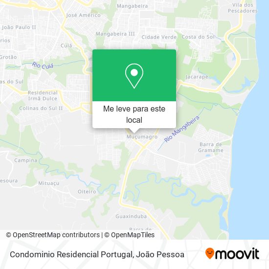 Condominio Residencial Portugal mapa