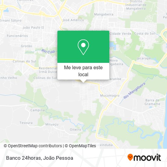 Banco 24horas mapa