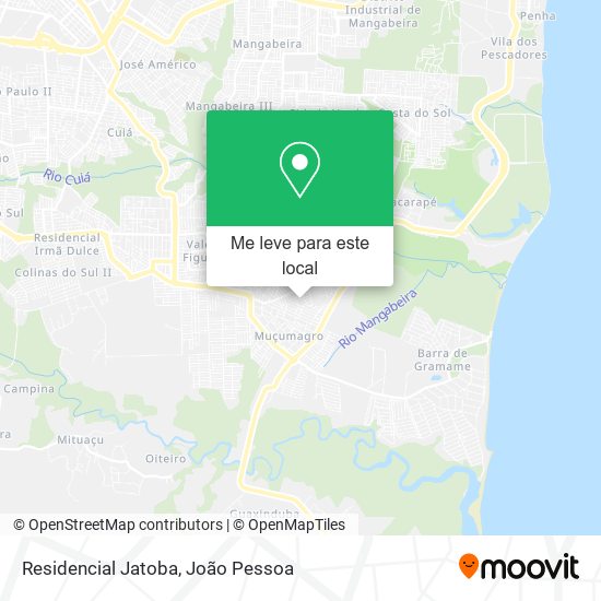 Residencial Jatoba mapa
