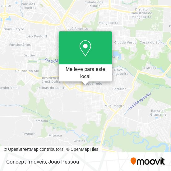 Concept Imoveis mapa