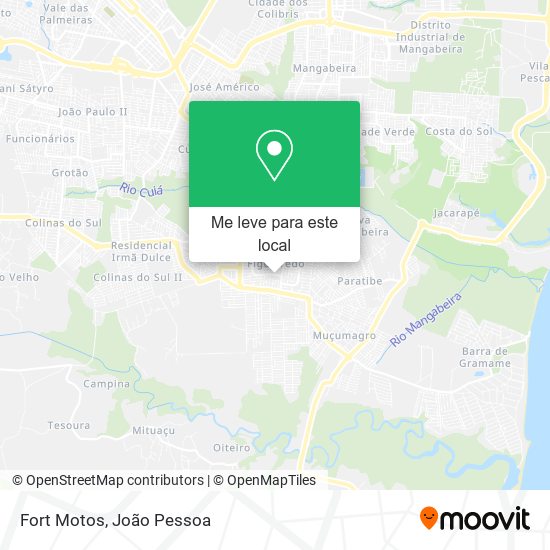 Fort Motos mapa