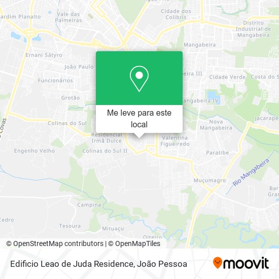 Edificio Leao de Juda Residence mapa