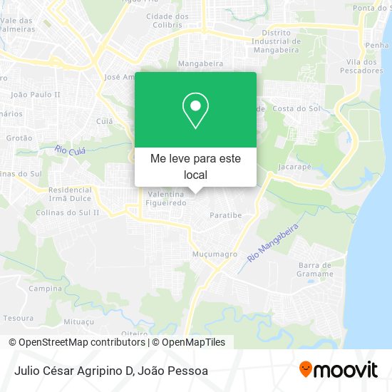 Julio César Agripino D mapa