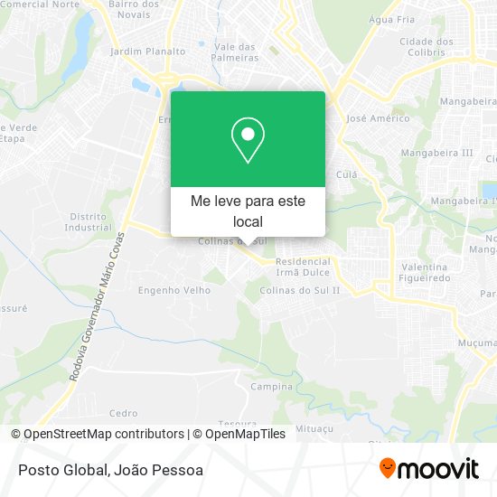 Posto Global mapa