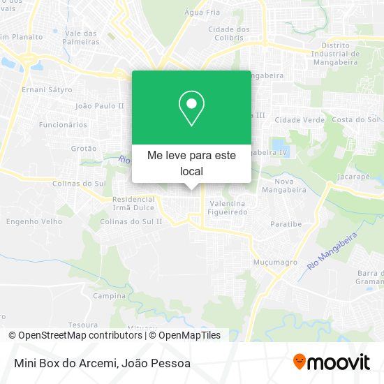 Mini Box do Arcemi mapa