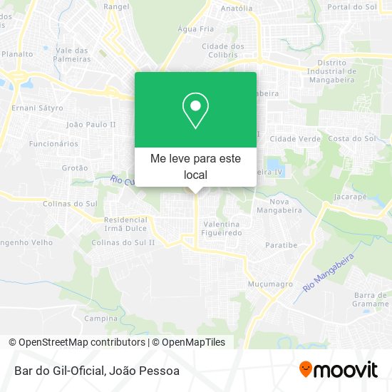 Bar do Gil-Oficial mapa