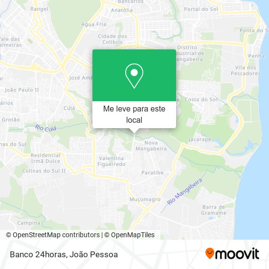 Banco 24horas mapa