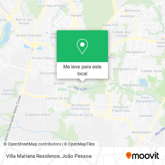 Villa Mariana Residence mapa