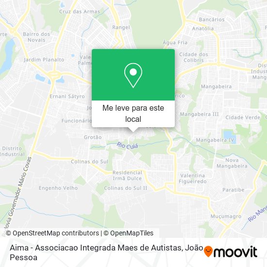 Aima - Associacao Integrada Maes de Autistas mapa