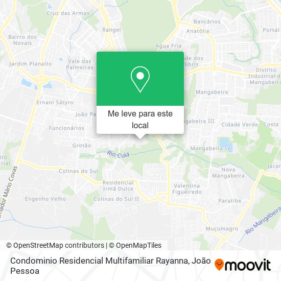 Condominio Residencial Multifamiliar Rayanna mapa