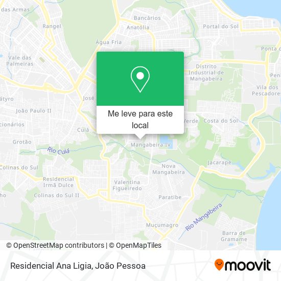 Residencial Ana Ligia mapa